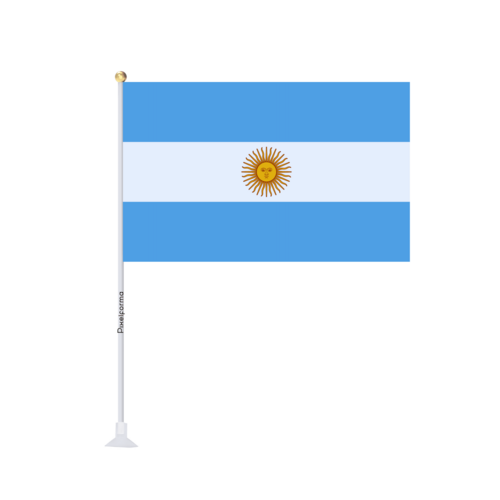 Mini drapeau ventouse Drapeau de l'Argentine